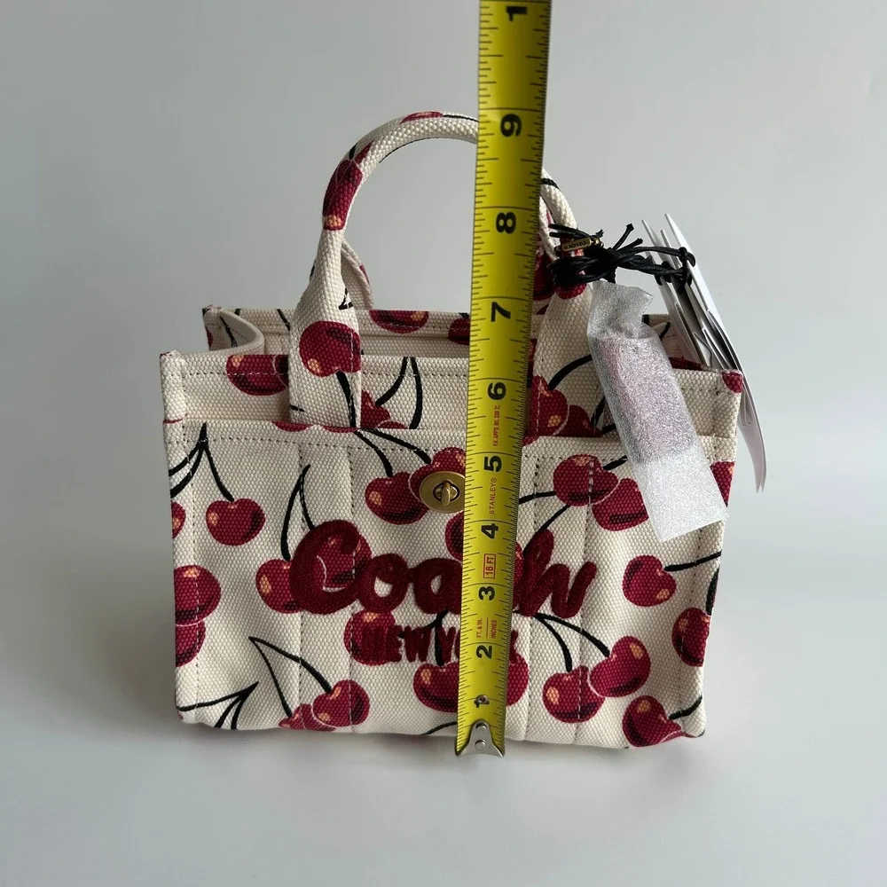 Coach Cargo Tote 20 Chalk Multi Canvas Bag CCH32